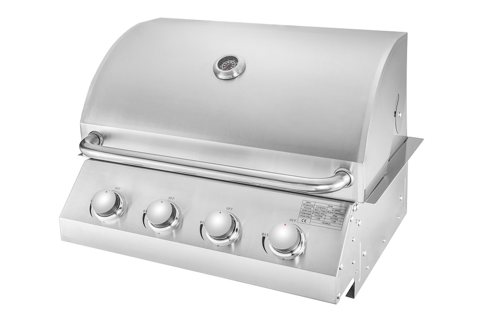 45°嵌入4头侧面（45°Built-in 4 Burner）right side