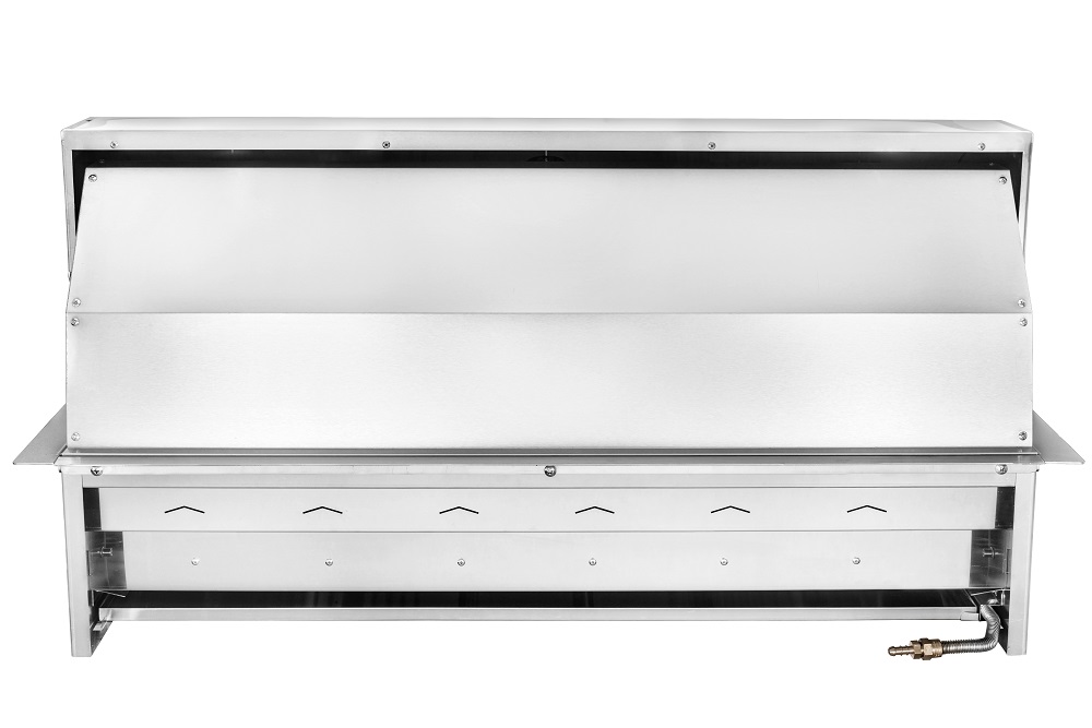 90°嵌入6头侧面（90° Built-in 6 Burner）Black