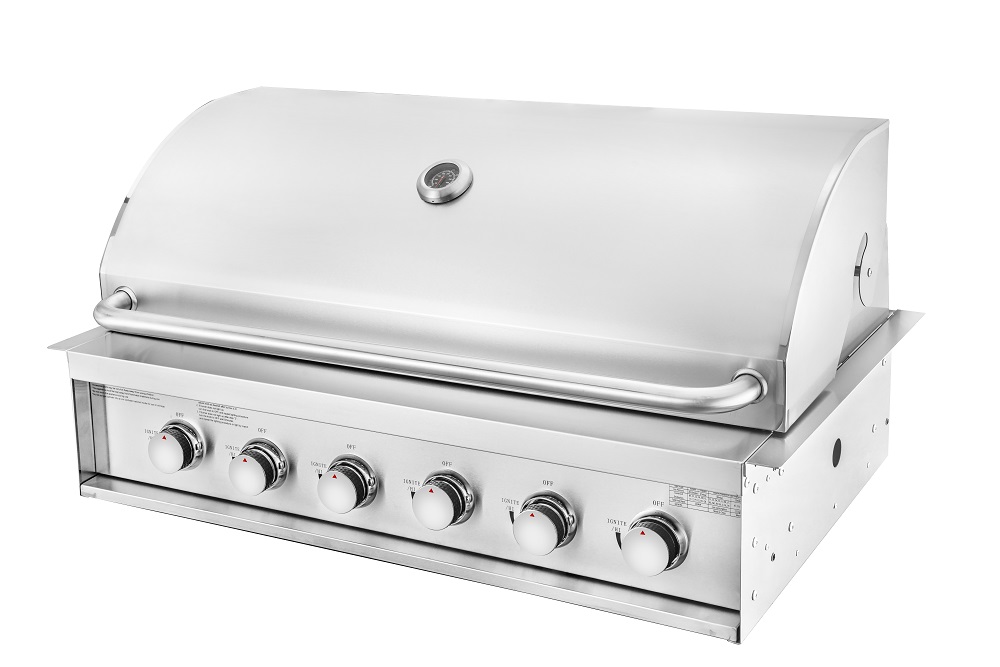 90°嵌入6头侧面（90° Built-in 6 Burner）right side